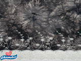 130cm GUIPURE BORDER VISCOSE