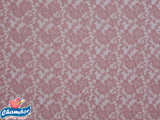 150cm NYLON SPANDEX ROSE LACE