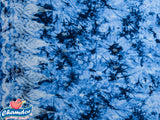 140cm  PRINTED TYE DYED DENIM LOOK