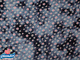 140cm  PRINTED TYE DYED DENIM LOOK