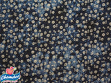 140cm  PRINTED TYE DYED DENIM LOOK