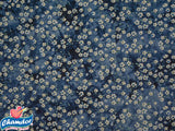 140cm  PRINTED TYE DYED DENIM LOOK