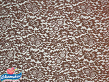 150cm FLORAL STRETCH LACE