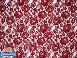 150cm FLORAL STRETCH LACE
