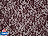 150cm FLORAL STRETCH LACE