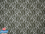 150cm FLORAL STRETCH LACE