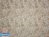 150cm FLORAL STRETCH LACE