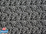 150cm FLORAL STRETCH LACE