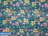 150cm KOREAN PRINTED VELVET SATEEN