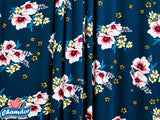 150cm PRINTED RAYON SPANDEX