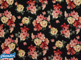 150cm PRINTED TECHNO SCUBA CREPE