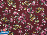 150cm PRINTED TECHNO SCUBA CREPE