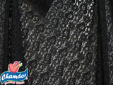 150cm CORDED FLORAL LACE