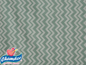 240cm CHEVRON COTTON CURTAINING