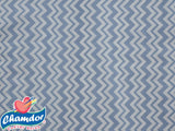 240cm CHEVRON COTTON CURTAINING