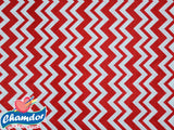 240cm CHEVRON COTTON CURTAINING