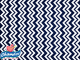 240cm CHEVRON COTTON CURTAINING