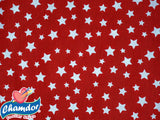 240cm WHITE STARS COTTON CURTAIN