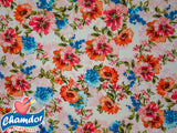 145cm PRINTED COTTON SATEEN