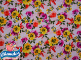 145cm PRINTED COTTON SATEEN