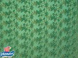125cm POLY MESH EMBROIDED