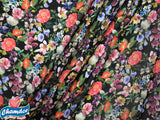 155cm PRINTED PEACH CHIFFON