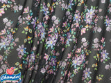 155cm PRINTED PEACH CHIFFON