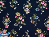 150cm PRINTED FDY  BRUSHED  BACKING
