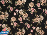 150cm PRINTED FDY  BRUSHED  BACKING