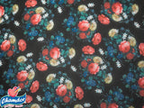 155cm PRINTED PEACH CHIFFON