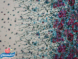 165cm PRINTED JACQUARD MESH