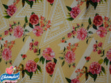 150cm PRINTED MOSS CREPE