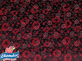 160cm TWO TONE EMBOSS VELVET