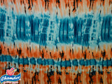 160cm PRINTED TYE DYED