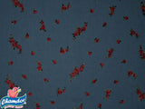 145cm EMBROIDERED DENIM