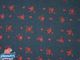 145cm EMBROIDERED DENIM