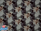 145cm PRINTED COTTON LINEN