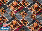 150cm PRINTED BUBBLE CHIFFON