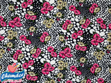 150cm PRINTED BUBBLE CHIFFON