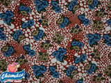 150cm PRINTED BUBBLE CHIFFON