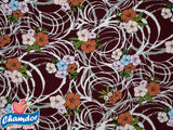 150cm PRINTED BUBBLE CHIFFON