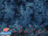 145cm TIE DYE EMBROIDED VISCOSE