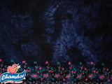 145cm TIE DYE EMBROIDED VISCOSE