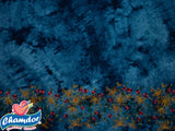 145cm TIE DYE EMBROIDED VISCOSE