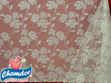 JACQUARD LACE CURTAIN