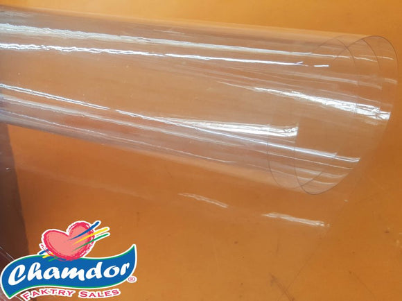 137cm 400 MICRON CLEAR PLASTIC